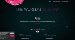 Desktop Screenshot of hotelbeds.com